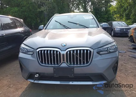 2023 BMW X3 xDrive30I z USA, uszkodzony, nr VIN 5UX53DP01P9S20486